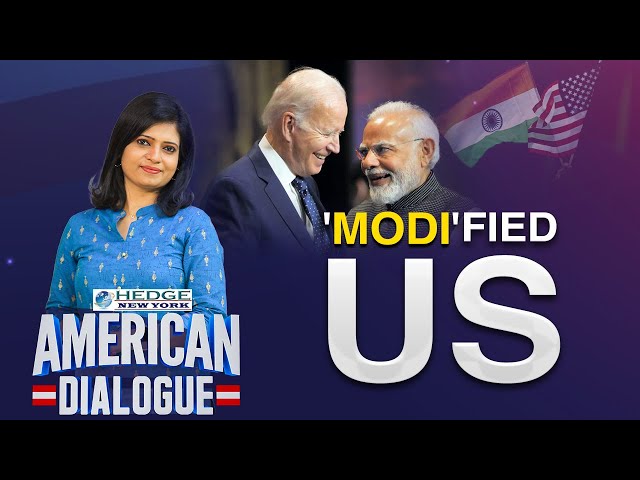 'MODI'FIED US | Indians relationship with Americans | American Dialogue | Epi #133 | 24 NEWS