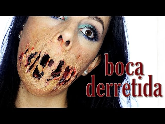 Tutorial maquillaje boca pegada Makeup FX #70 | Silvia Quiros