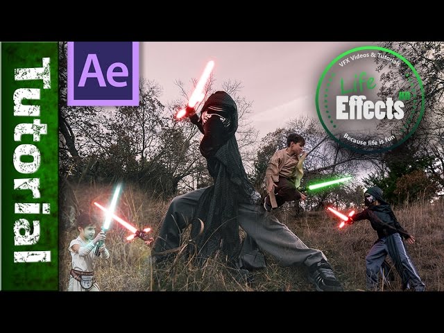 Advanced Lightsaber Animation with motion tracking in After Effects 🔦  A Saber Tutorial
