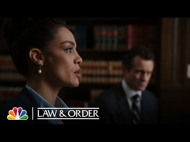 Price and Maroun Discuss Tricky Case with McCoy | NBC's Law & Order