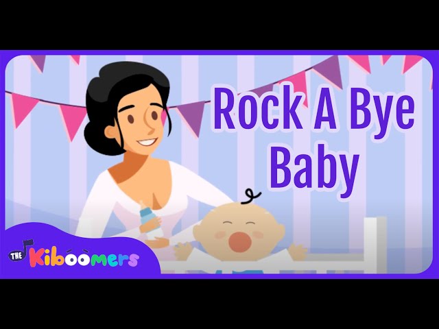 Rock a bye Baby Lullaby - The Kiboomers Nursery Rhymes - Nap Time Song