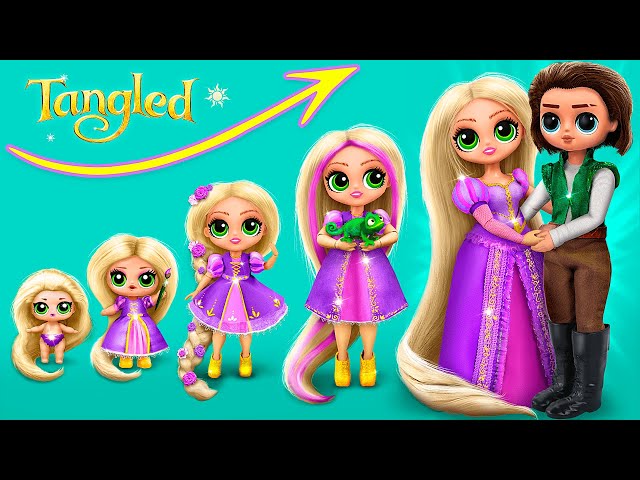 Rapunzel Growing Up! 30 Tangled DIYs for LOL