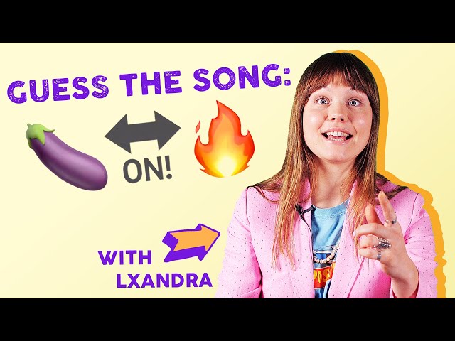 Can You Guess The Song From The Emoji's? | With @lxandrahere | The Emoji Game