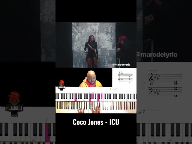 @cocojones - ICU #fyp #marcdelyric #piano #cocojones #ICU #shorts