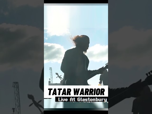 Don't miss the epic performance of #TatarWarrior by #TheHU #LiveAtGlastonbury 🎤🎸