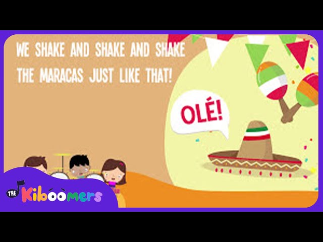 Cinco de Mayo Lyric Video - The Kiboomers Preschool Songs for Holidays