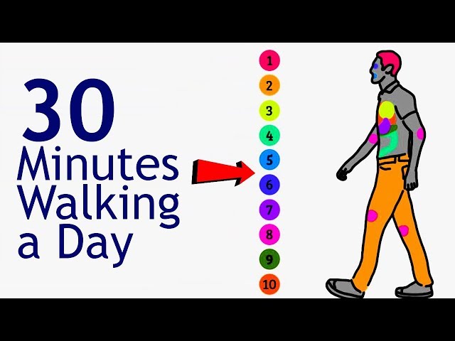 10 Benefits of only 30 Minutes walking a Day | Top10 DotCom