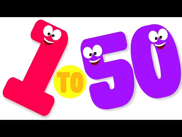 One To Fifty Number Song | Number Song