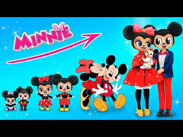 Minnie Mouse Growing Up / 28 LOL OMG Hacks