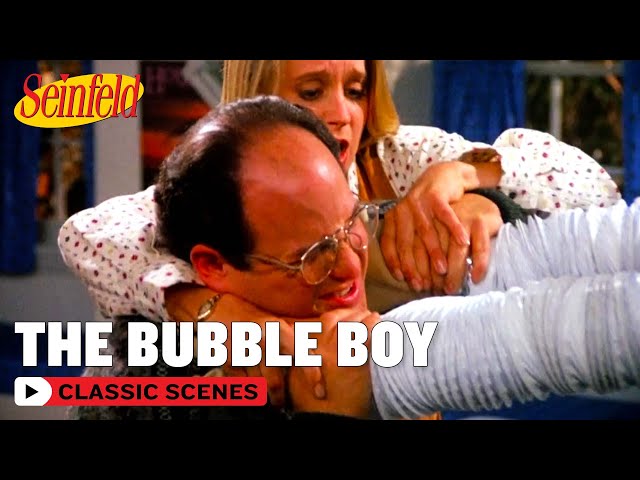 George Meets The Bubble Boy | The Bubble Boy | Seinfeld