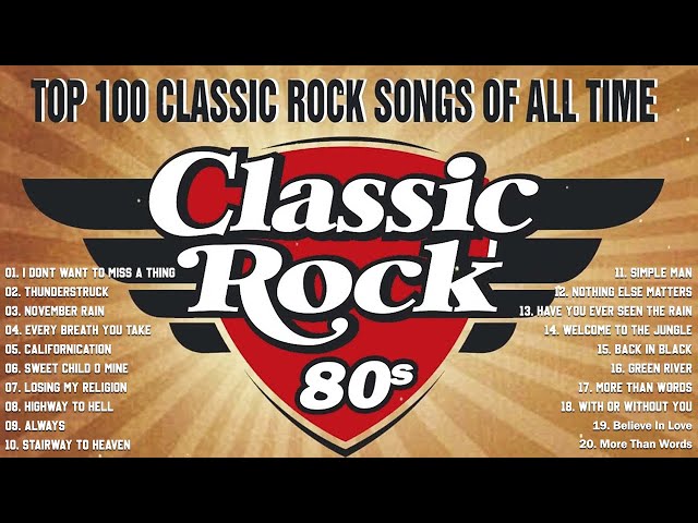 Best Classic Rock Songs 70s 80s 90s 🔥🔥 Aerosmith, Pink Floyd, Queen, The Police, The Who, CCR, AC/DC