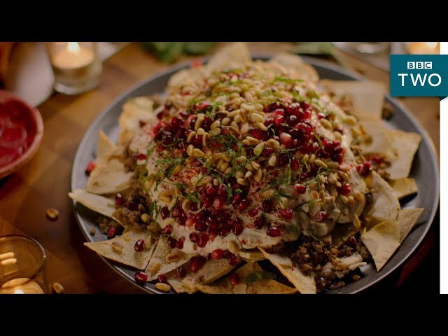 Beef and Aubergine Fatteh - Nigella: At My Table | Episode 2 - BBC Two