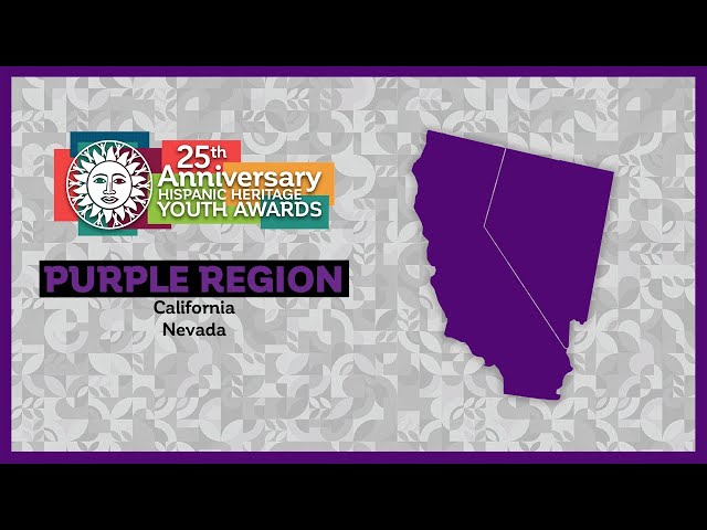 25th Hispanic Heritage Youth Awards - Purple Region