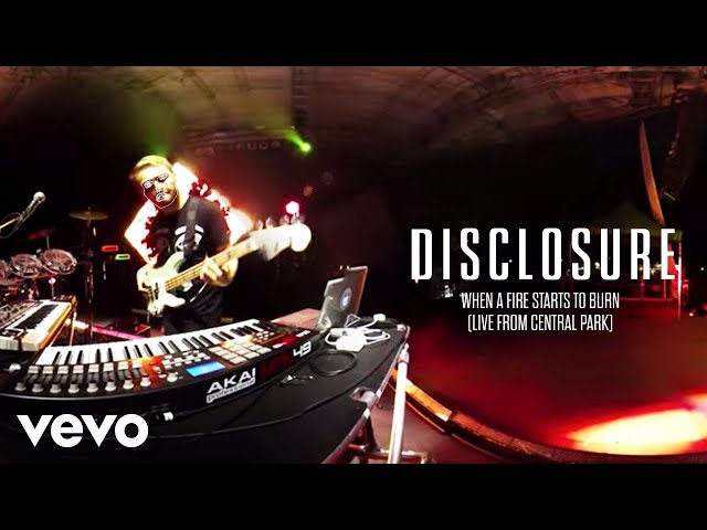 Disclosure - When A Fire Starts To Burn (Live From Central Park)