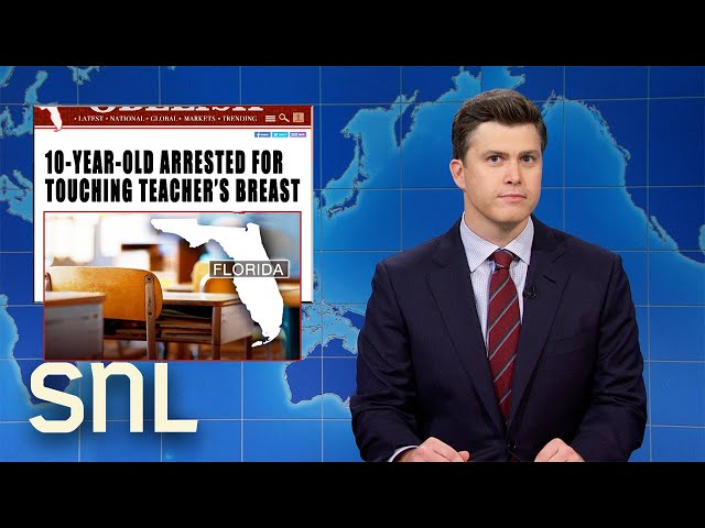 Weekend Update: Woman Wins Back-to-Back Lottos, Child Arrested for Touching Teacher - SNL