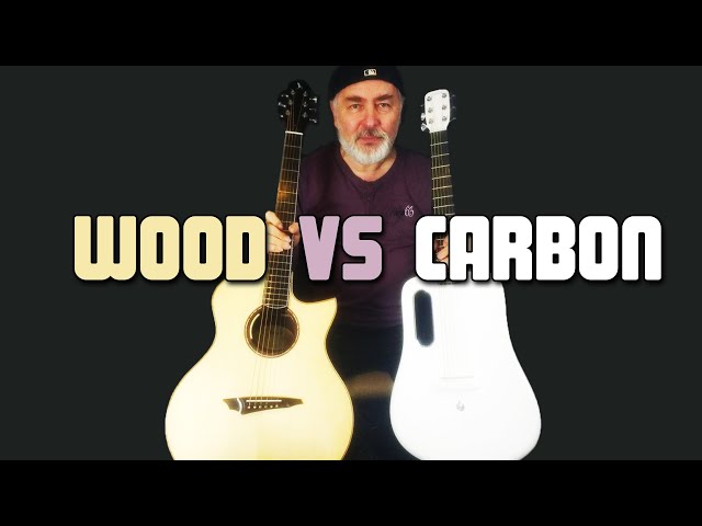 CARBON FIBER vs WOOD -  Guitar Comparison!