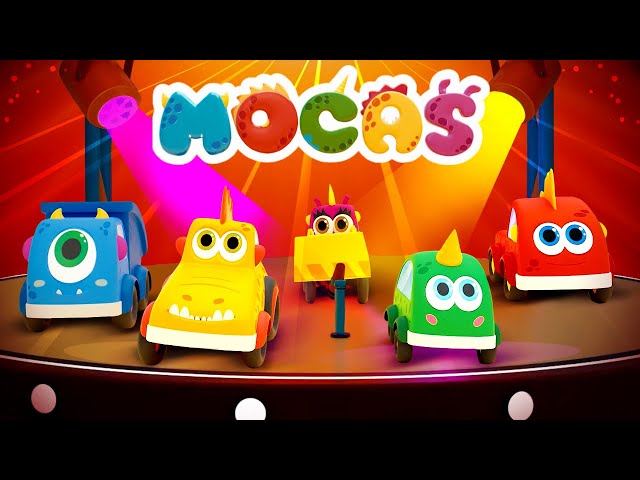 The Looby Loo song for kids | Nursery Rhymes & Kids Songs. Monster Cars songs for kids.