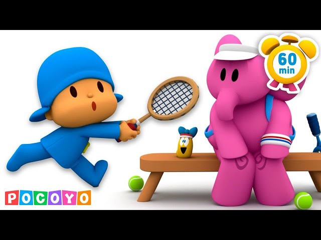 🎾 IT'S WIMBLEDON TIME - Tennis for Everyone! 🏓 | Pocoyo English | Sports Fun for Kids!