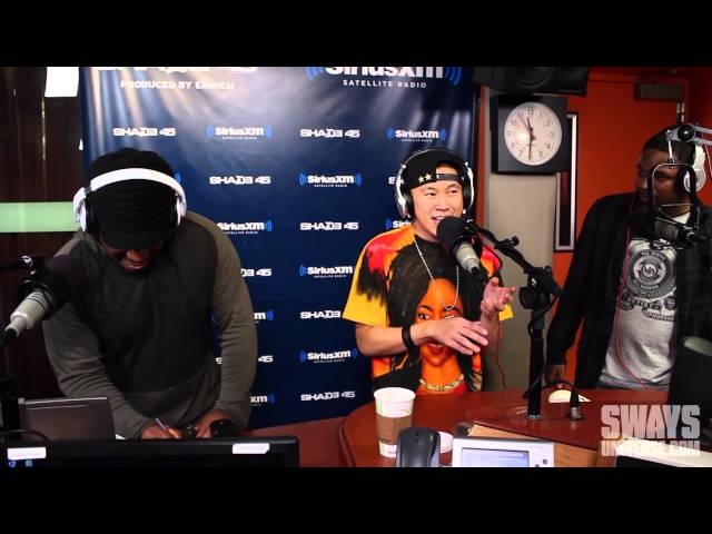 Louie V, Jin & Siagon Trade off Verses on Freestyle Friday | Sway's Universe