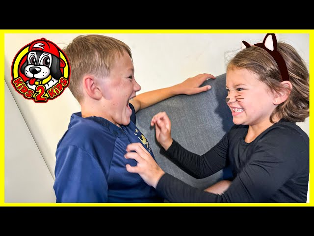 Kids Pretend 🚗 CALEB & ISABEL'S SUPER FUNNY PLAY COMPILATION (BAD KITTY, WORST BABY & DINOSAURS!)