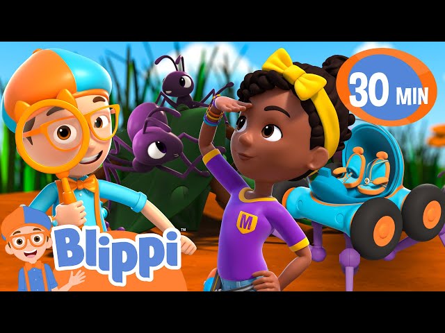 Road Trip On A Bug Adventure! | Blippi and Meekah Podcast | Blippi Wonders Educational Videos