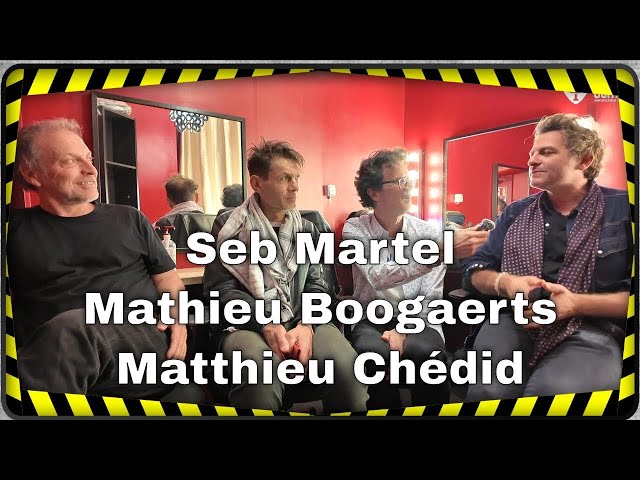 Seb Martel, Matthieu Chédid, Mathieu Boogaerts : la Face Cachée de la guitare
