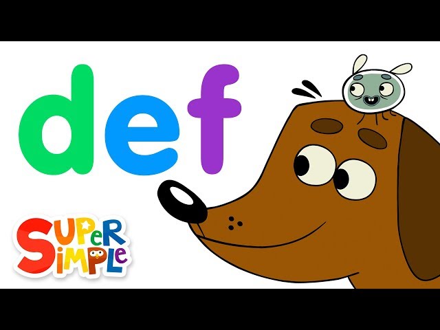 The Letters D-E-F | Learn The Alphabet with Pratfall ABCs