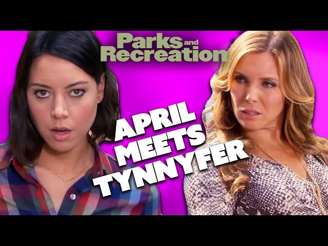April Meets Tynnyfer | Parks and Recreation | Comedy Bites