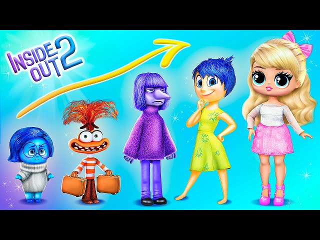 Inside Out 2: Story of Growing Up! 31 DIYs for LOL OMG
