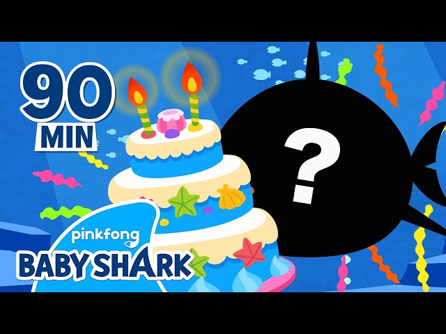 Someone's Birthday is Coming! Who is it? | +Compilation | Happy Birthday Song | Baby Shark Official