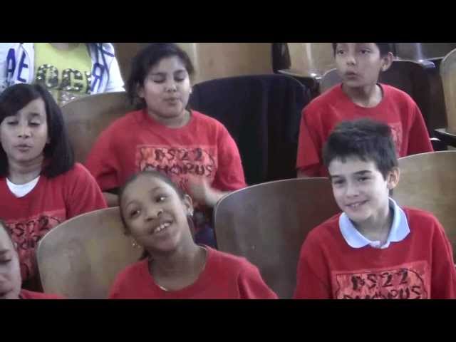 PS22 Chorus "WE ARE YOUNG" Fun. (ft. Janelle Monáe)