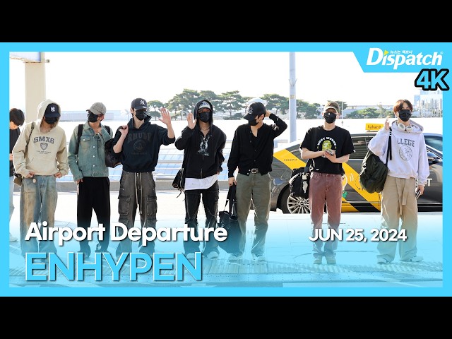 ENHYPEN, Incheon International Airport DEPARTURE