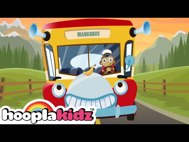 Wheels On The Bus With Adventure Gang + More Kids Sing Along Songs by HooplaKidz