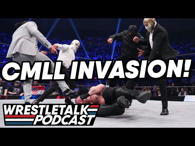 AEW INVADED By CMLL! AEW Dynamite Jan 31, 2024 Review | WrestleTalk Podcast