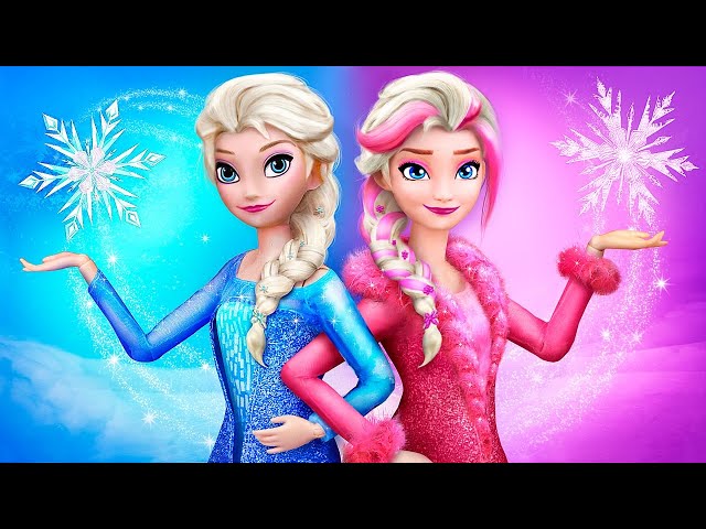 Elsa's Transformation / 32 Dolls DIYs