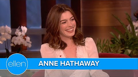 Anne Hathaway on The Ellen Show