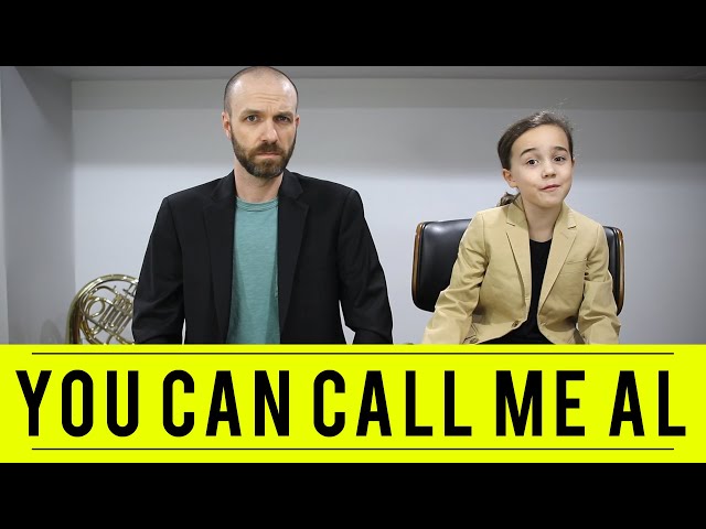You Can Call Me Al (Paul Simon)🎺FREE DAD VIDEOS