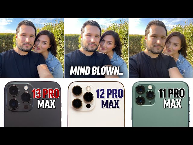 iPhone 13 Pro Max vs 12 & 11 Pro Max - Ultimate Camera Comparison