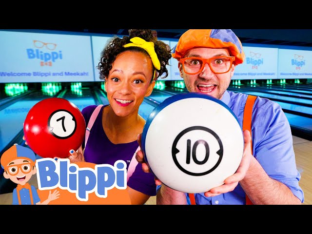 Blippi and Meekah's Bowling Ball Blast | Blippi and Meekah Full Episodes