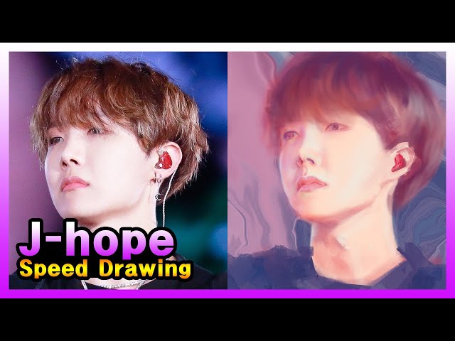 [Speed Drawing] 방탄소년단(BTS) DRAWING J-hope