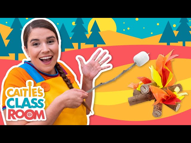 Let's Go Camping! | Caitie's Classroom | Camping for kids