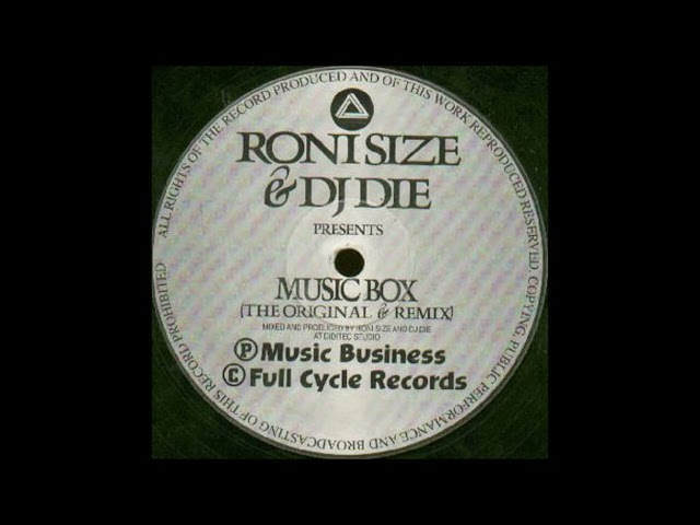 Roni Size & DJ Die - Music Box (Remix) (1994)