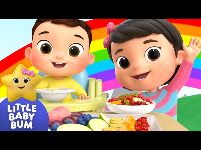 Fruits for Breakfast! ⭐Mia & Max Yummy Time! LittleBabyBum - Nursery Rhymes for Babies | LBB