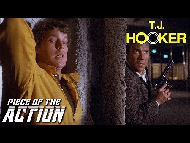 T.J. Hooker Pursues Suspect on Foot | T.J. Hooker