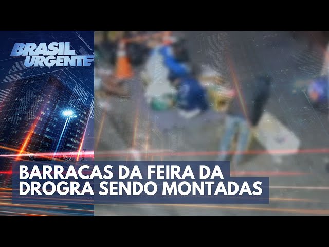 EXCLUSIVO: "Feira da Droga" no Centro de São Paulo | Brasil Urgente