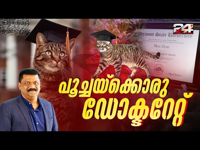 അമേരിക്കയിൽ പൂച്ചയ്ക്കും കിട്ടി ഡോക്ടറേറ്റ് | Dr. Max Dow | Vermont State University