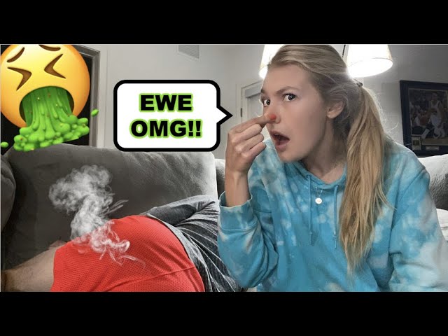 FARTING IN MY SLEEP PRANK ON GIRLFRIEND!