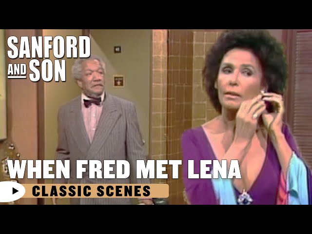 Fred Tells Lena Horne That Lamont Is Lame! | Sanford and Son