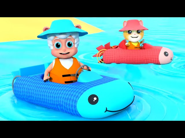 Row Row Row Your Boat, Preschool Rhymes and Kindergarten Songs for Kids