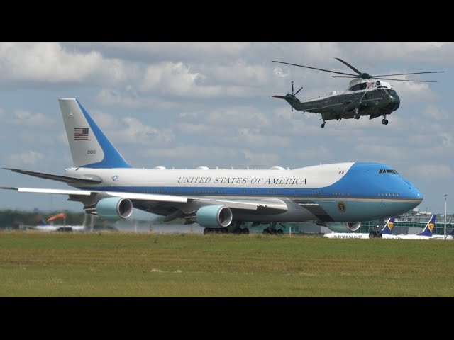 President Biden departs in Air Force One to the NATO summit in Lithuania 🇺🇸 🇬🇧 🇱🇹